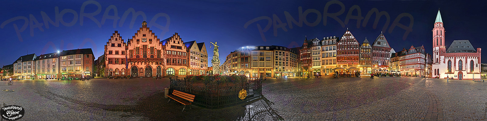 Panorama Frankfurt - Rmer - p075 - (c) by Oliver Opper