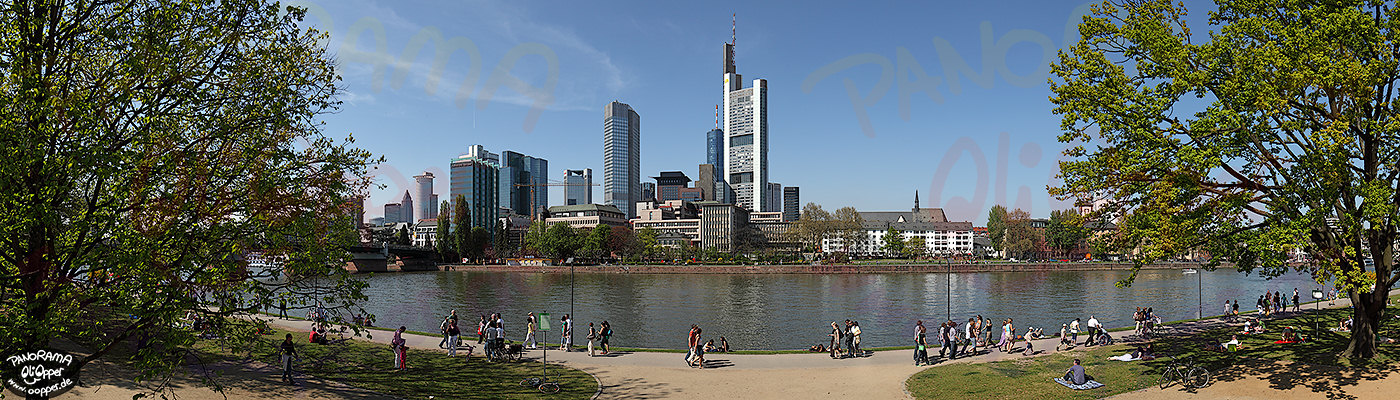 Frankfurt am Main - Das Mainufer im Frhling - p415 - (c) by Oliver Opper
